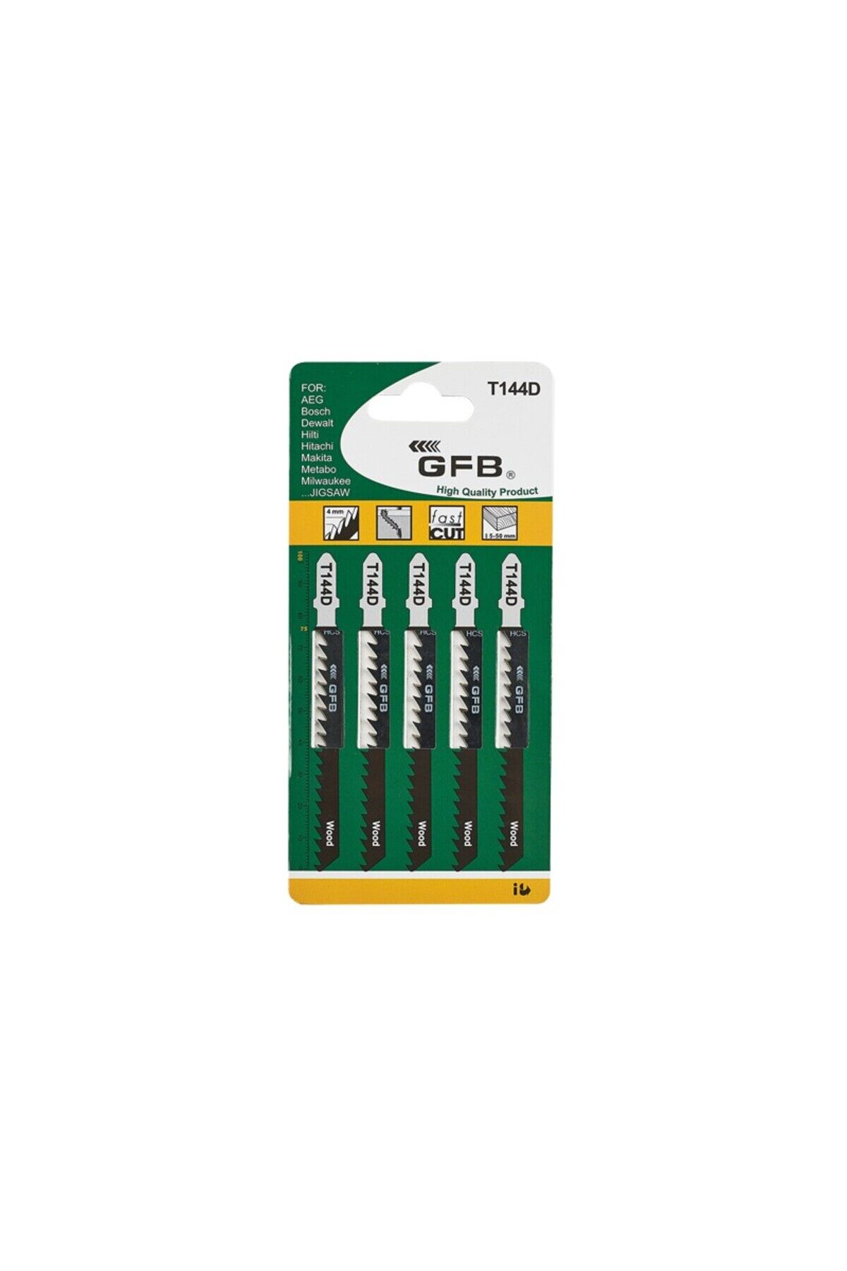 T-144-D DEKUPAJ AĞZI-(AHŞAP)-5Lİ PAKET