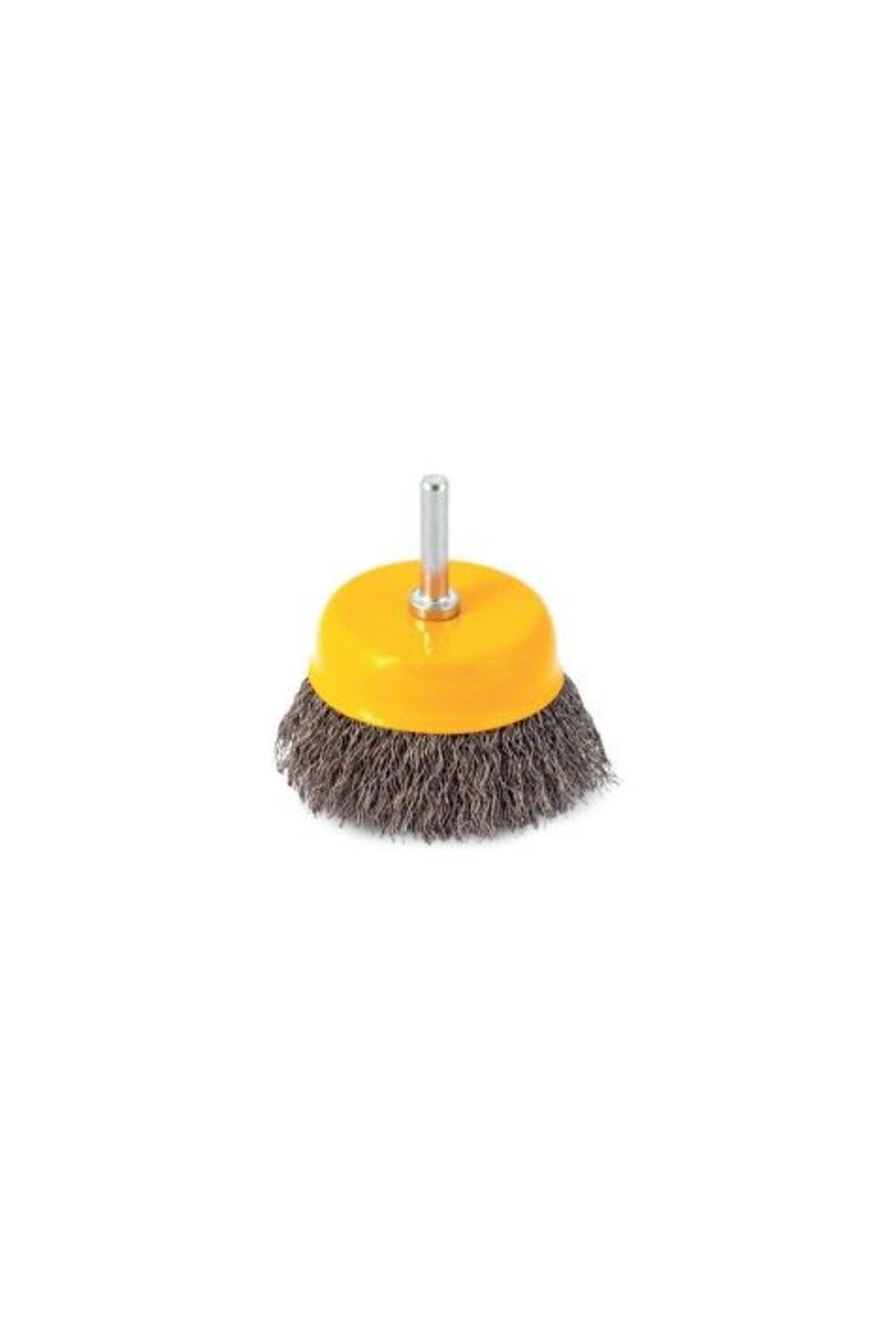 Paslanmaz Pimli Çanak Fırça 65 mm