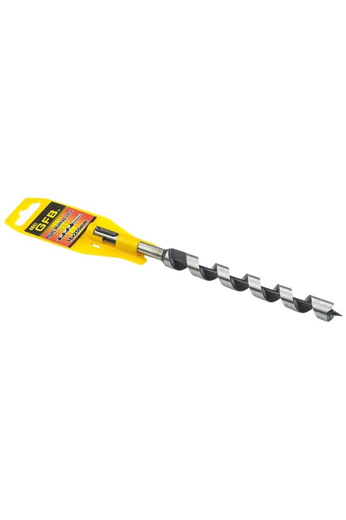 Matkap Ucu 10x250 mm Ahşap Delici Ağaç Delme Geniş Yivli