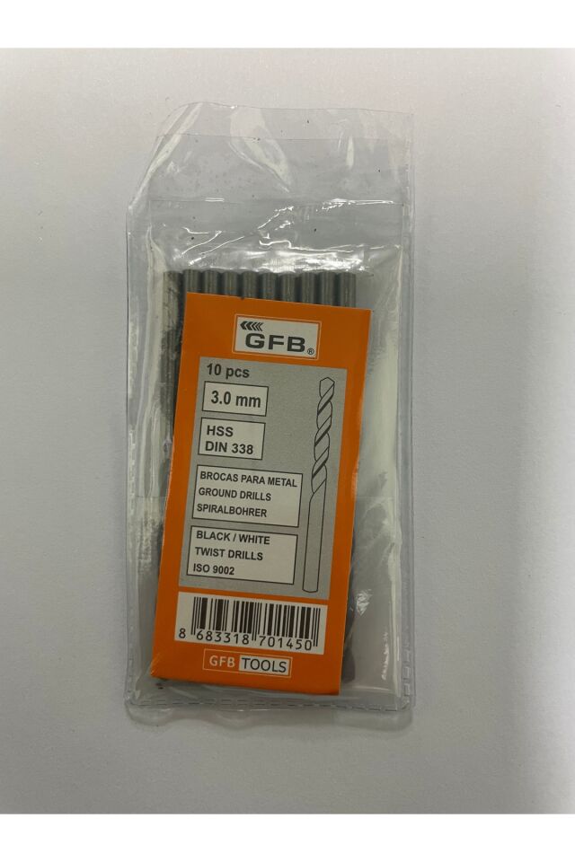 3 mm Matkap Ucu 10 Adet