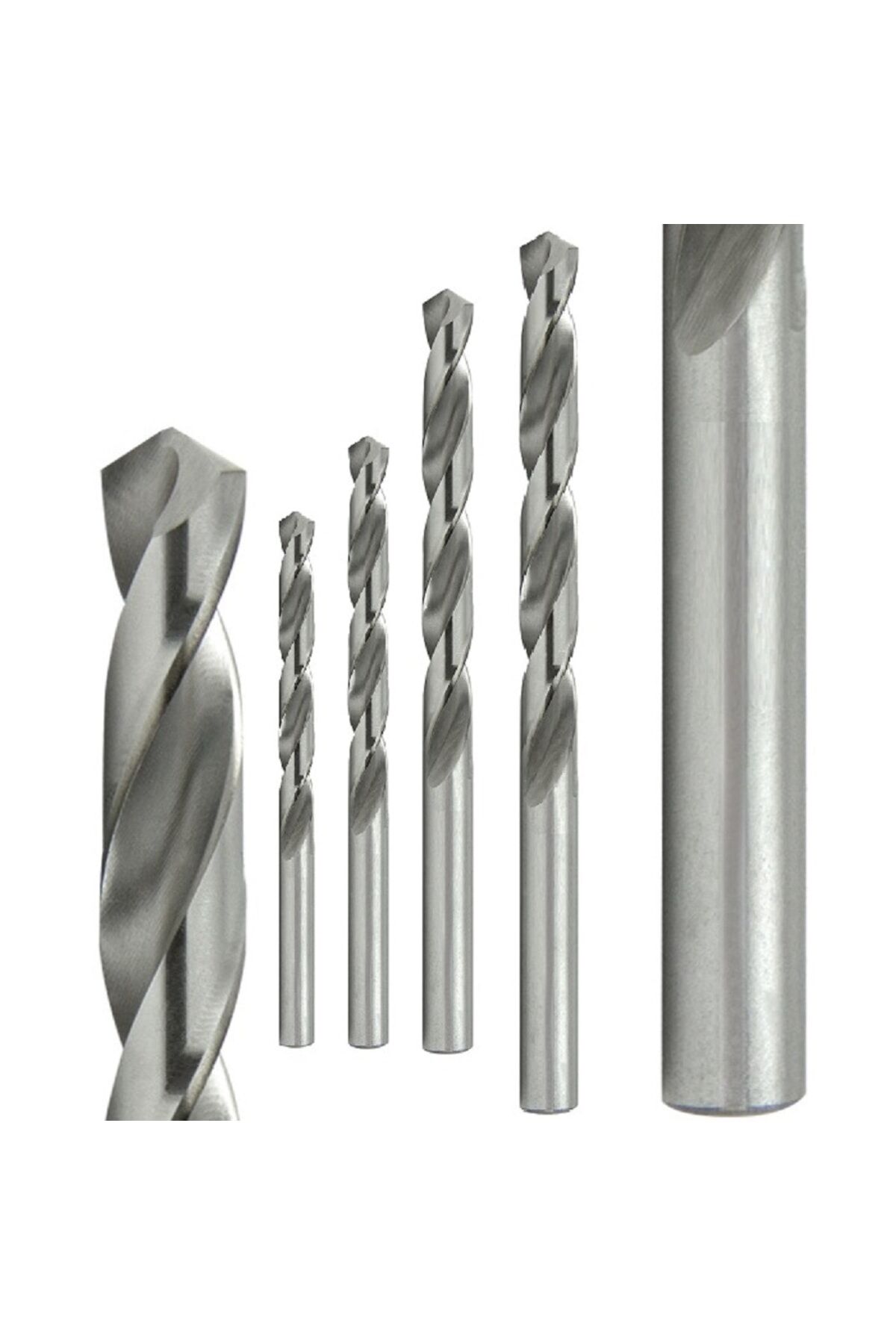 6 mm Hss Taşlanmış Matkap Ucu Dın 338 10 Adet